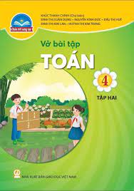 Vở bài tập Toán 4 tập hai